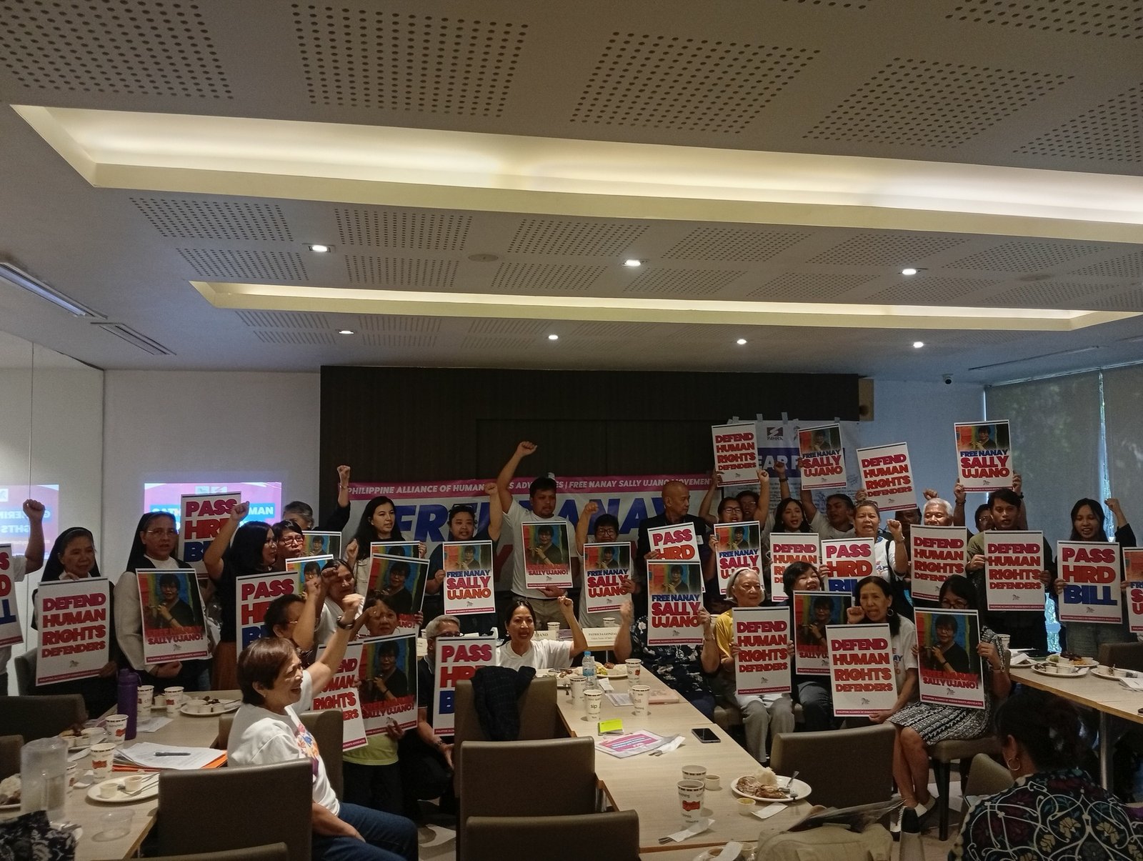 FREE NANAY SALLY! DEFEND THE DEFENDERS!’ – HUMAN RIGHTS DEFENDERS GATHER TO DEMAND THE IMMEDIATE RELEASE OF NANAY SALLY UJANO AND STRONGER LEGAL PROTECTION FOR HRDS