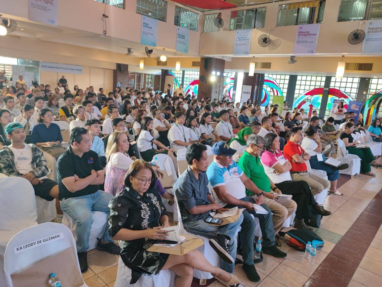 Human Rights Advocates Gather for 2025 Electoral Forum