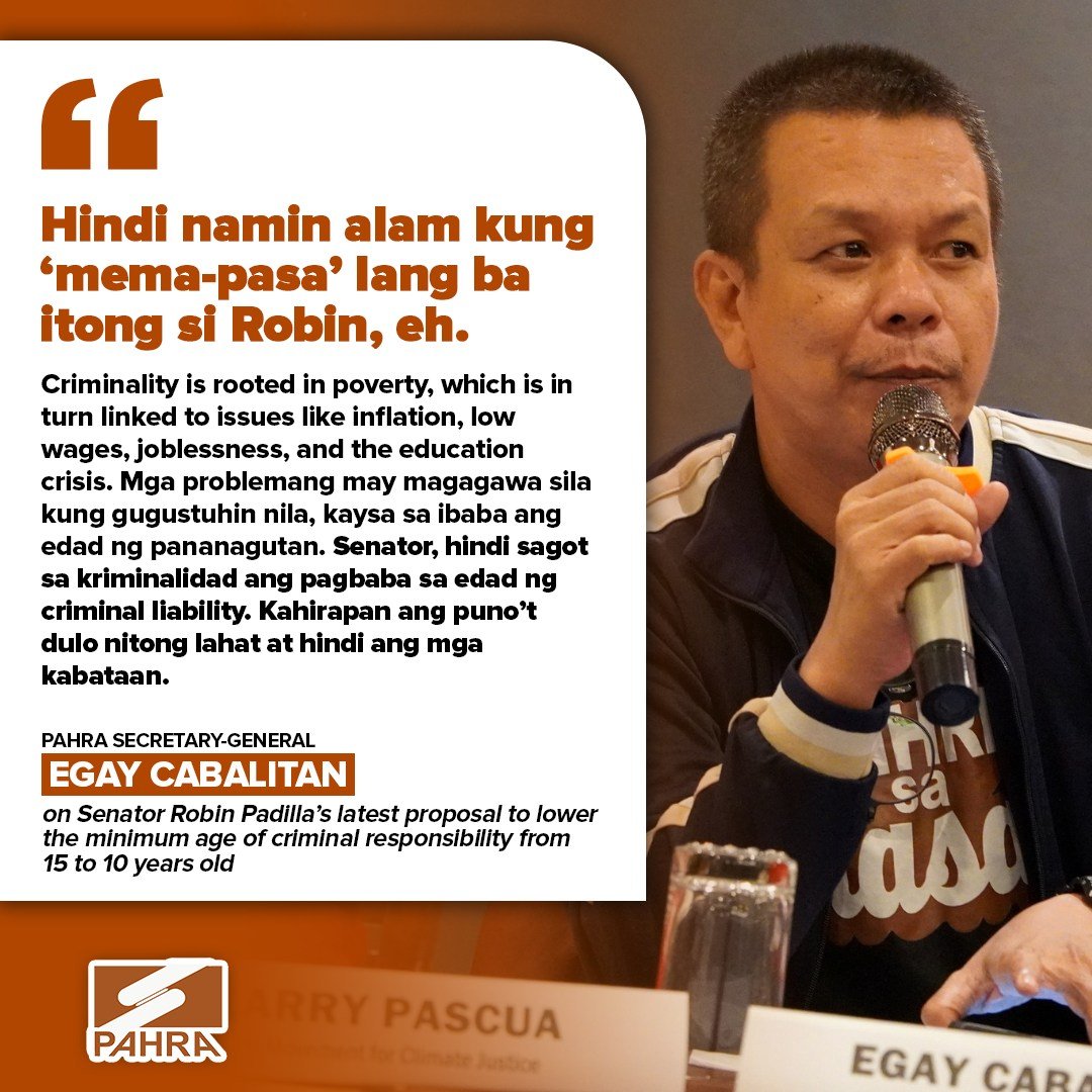 PAHRA Lambasts Senator Padilla’s Proposal to Lower Age of Criminal Responsibility to 10