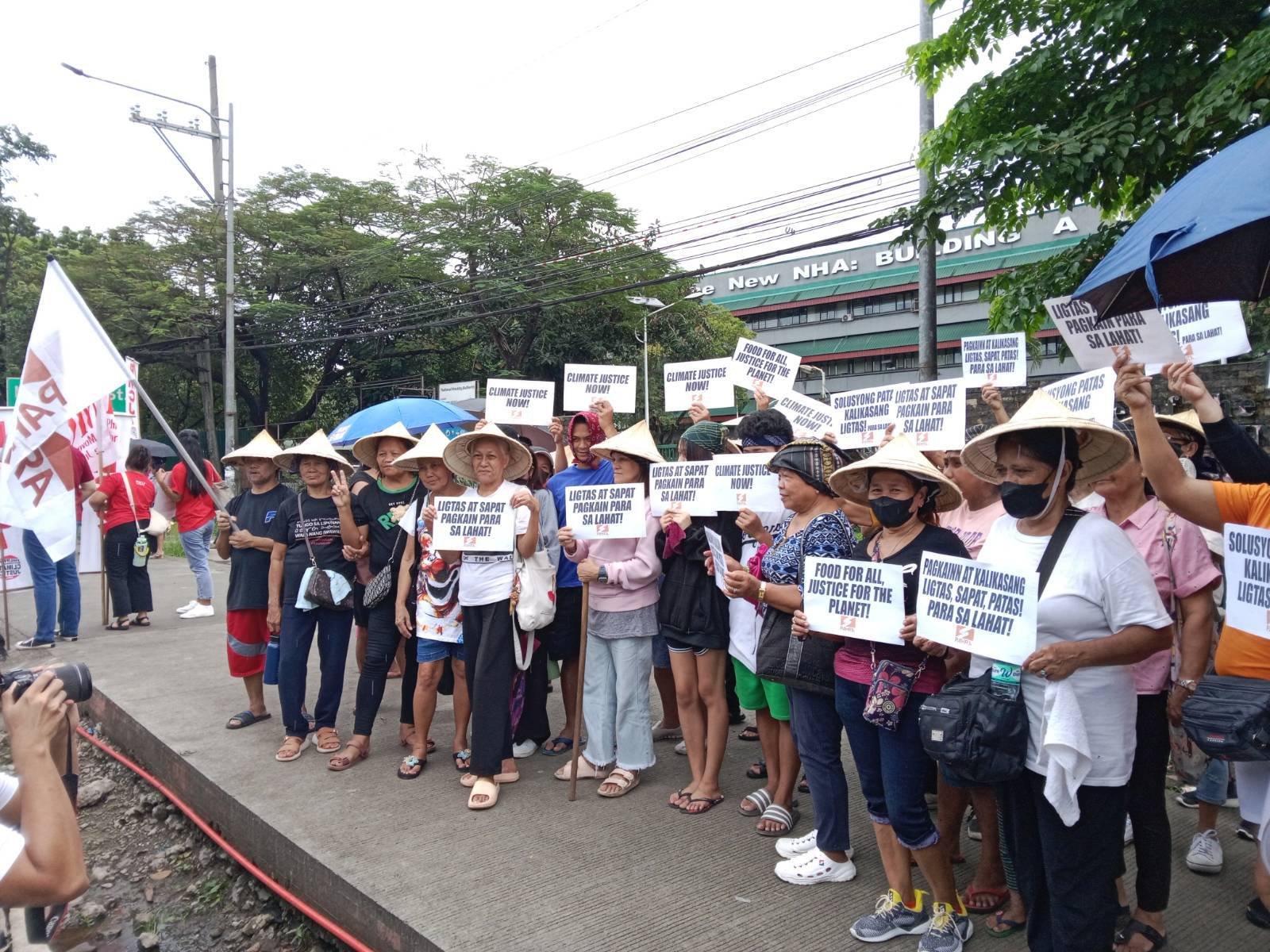 PAHRA, SHE, and PhilRights Partner Communities Unite for Food Security and Climate Justice at DA Mobilization