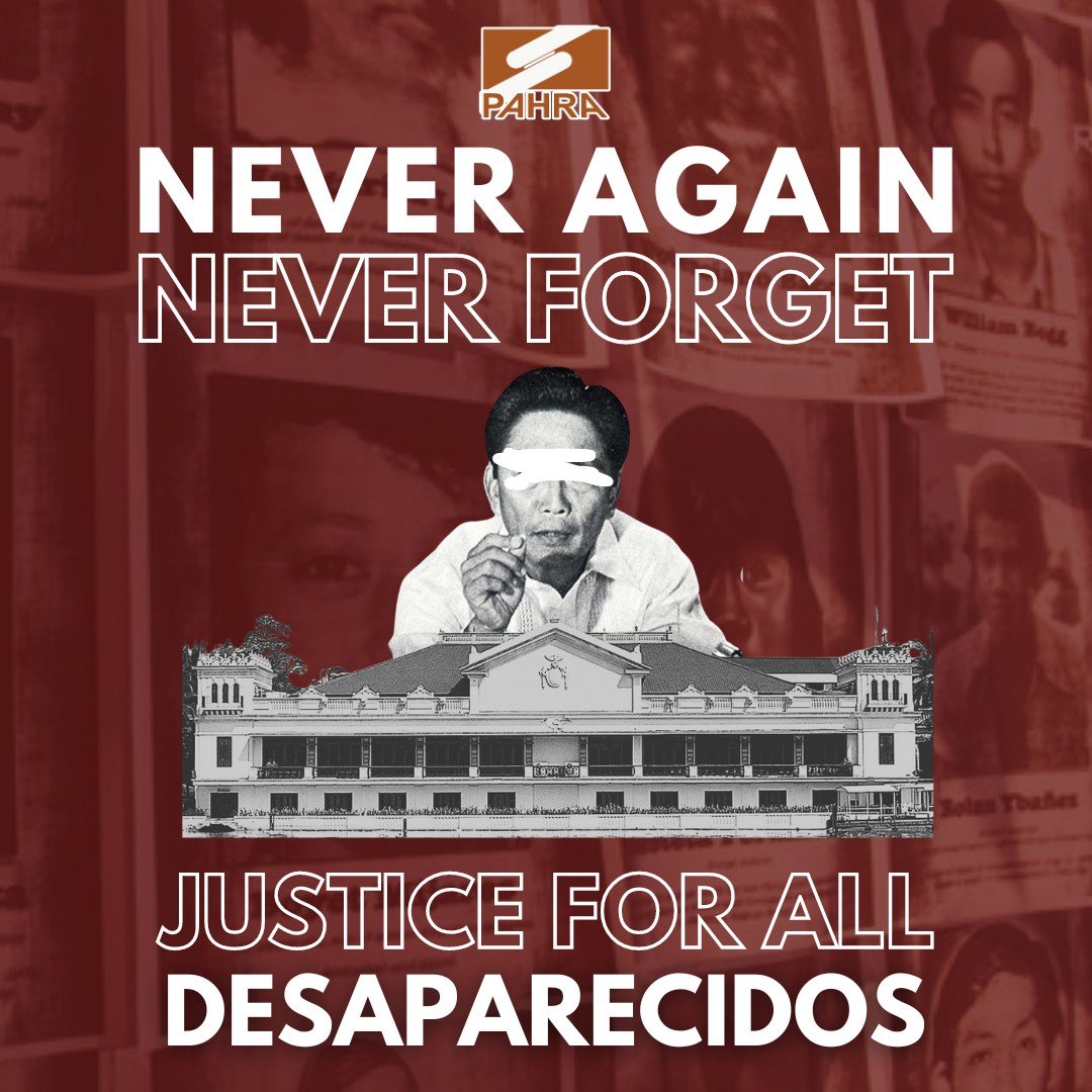 PAHRA Statement on the 52nd Anniversary of Martial Law