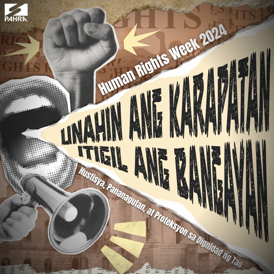 PAHRA and Partners Successfully Conduct HR Week Activities Advocating Justice, Democracy, and Human Rights